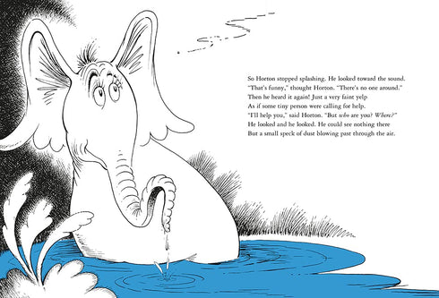HORTON HEARS A WHO! - DR SEUSS CHILDRENS PICTURE BOOK