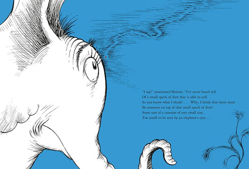 HORTON HEARS A WHO! - DR SEUSS CHILDRENS PICTURE BOOK