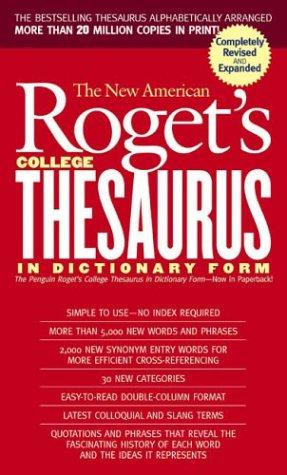 ROGETS COLLEGE THESAURUS DICTI