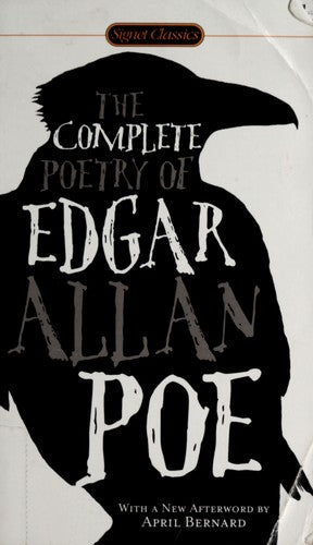 COMPLETE POETRY OF EDGAR ALLAN POE - POE. EDGAR
