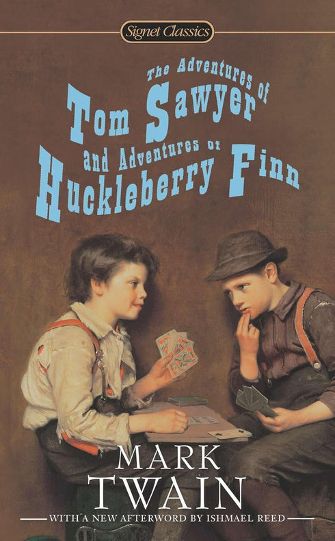 THE ADVENTURES OF TOM SAWYER AND ADVENTURES OF HUCKLEBERRY FINN - TWAIN. MARK