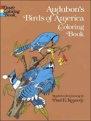 AUDUBON'S BIRDS OF AMERICA COLORING BOOK - AUDUBON, JOHN JAMES
