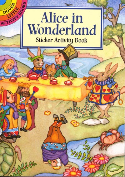 ALICE IN WONDERLAND STICKER ACTIVITY BOOK - NOBLE. MARTY