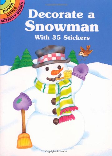 DECORATE A SNOWMAN WITH 35 STICKERS - BEYLON. CATHY