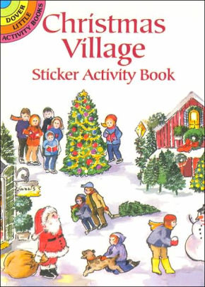 CHRISTMAS VILLAGE STICKER ACTIVITY BOOK - O'BRIEN. JOAN