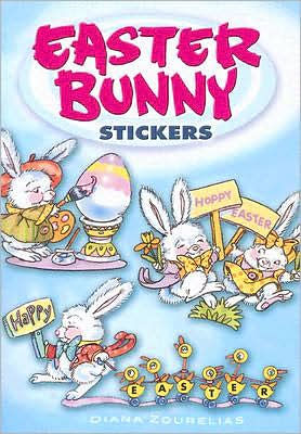 EASTER BUNNY STICKERS - DOVER