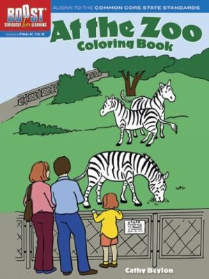 AT THE ZOO COLORING COLORING