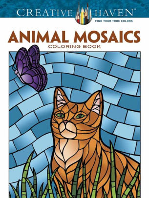 ANIMAL MOSAICS COLORING BOOK