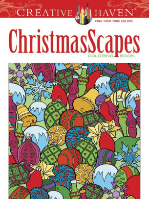 CREATIVE HAVEN: CHRISTMASSCAPES COLORING BOOK - MAZURKIEWI