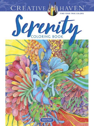 CREATIVE HAVEN SERENITY COLORING BOOK - PEARL. DIANE