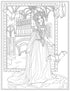 CREATIVE HAVEN GOTHIC FANTASY COLORING BOOK - NOBLE. MARTY