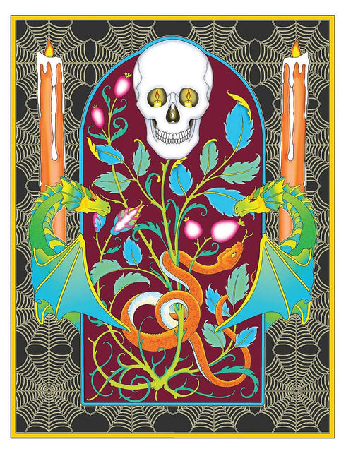 CREATIVE HAVEN GOTHIC FANTASY COLORING BOOK - NOBLE. MARTY