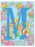 CREATIVE HAVEN BEAUTIFUL FLORAL ALPHABET DESIGN COLORING BOOK - NOBLE. MARTY