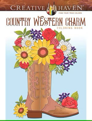 COUNTRY WESTERN CHARM COLORING