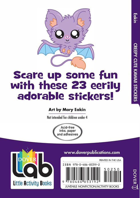 CREEPY CUTE KAWAII STICKERS - EAKIN. MARY