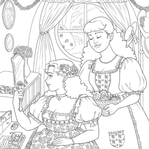EVERYDAY MAGIC: A COZY FANTASY COLORING BOOK - BIDAULT. ANA