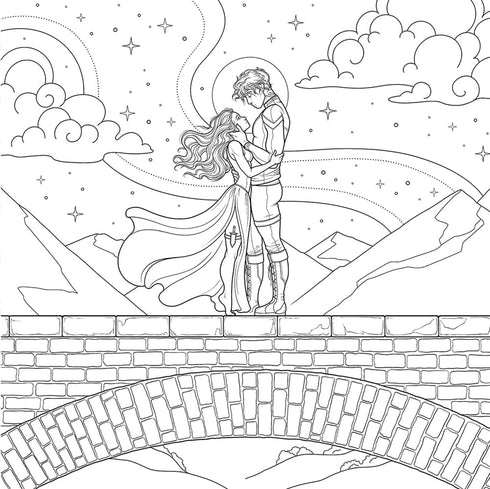 FOURTH WING: THE OFFICIAL COLORING & STICKER BOOK - FENWICK. LYDIA