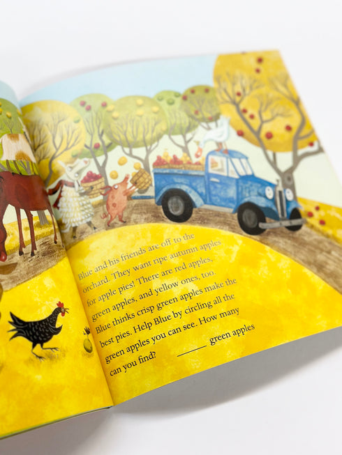 LITTLE BLUE TRUCK FARM STICKER FUN - SCHERTLE. ALICE