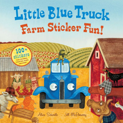 LITTLE BLUE TRUCK FARM STICKER FUN - SCHERTLE. ALICE