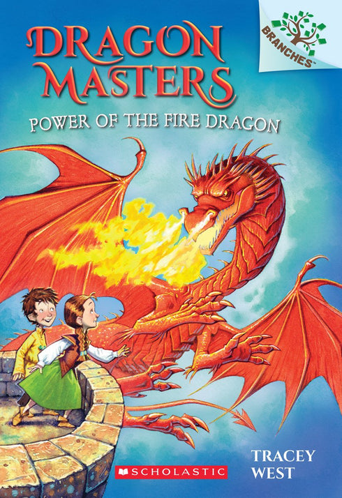 POWER OF THE FIRE DRAGON (DRAGON MASTERS #4) - WEST. TRACEY; HOWELLS. GRAHAM