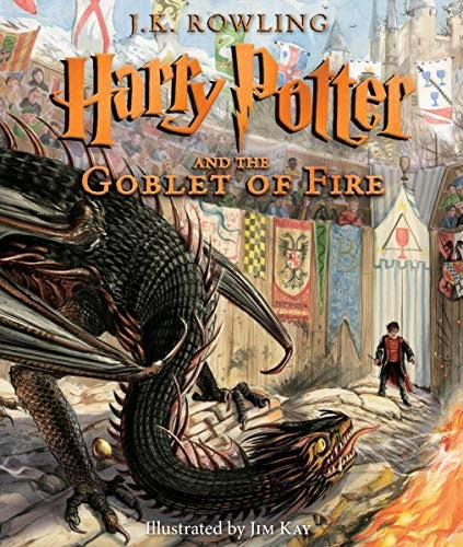 HARRY POTTER AND THE GOBLET OF FIRE: THE ILLUSTRATED EDITION - ROWLING, J K ; KA