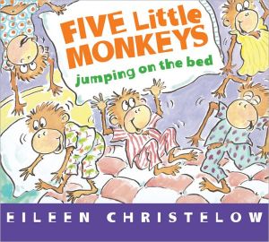 FIVE LITTLE MONKEYS JUMPING ON THE BED