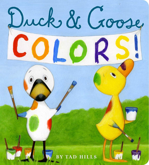 DUCK AND GOOSE COLORS - HILLS. TADBOARD BOOK