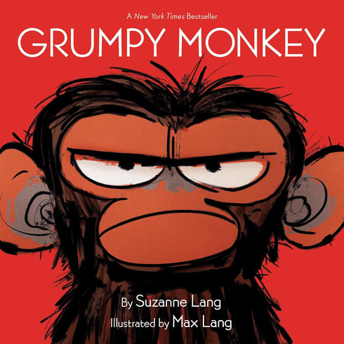 GRUMPY MONKEY - LANG, SUZANNE ; LANG, MAX BOARD BOOK