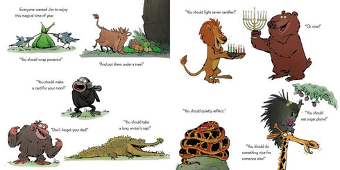 GRUMPY MONKEY OH, NO! CHRISTMAS - LANG. SUZANNE