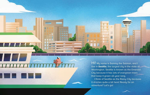 MY LITTLE GOLDEN BOOK ABOUT SEATTLE - LIBERTS. JENNIFER; ABBY. SONYA