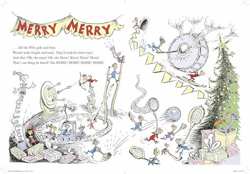 HOW THE GRINCH STOLE CHRISTMAS!: FULL COLOR JACKETED ED. - DR. SEUSS