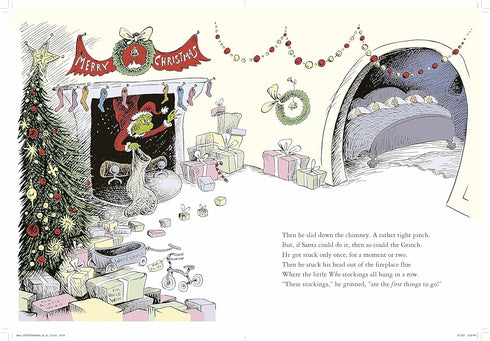 HOW THE GRINCH STOLE CHRISTMAS!: FULL COLOR JACKETED ED. - DR. SEUSS