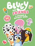 BLUEY AND FRIENDS: A STICKER & ACTIVITY BOOK - PENGUIN YOUNG READERS