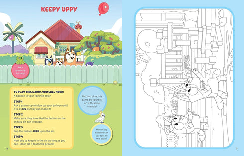 BLUEY: BIG BOOK OF GAMES: AN ACTIVITY BOOK - PENGUIN YOUNG READERS