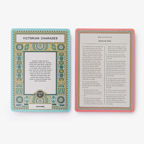 VICTORIAN PARLOUR GAMES: 50 TRADITIONAL GAMES - CUSHING. THOMAS L