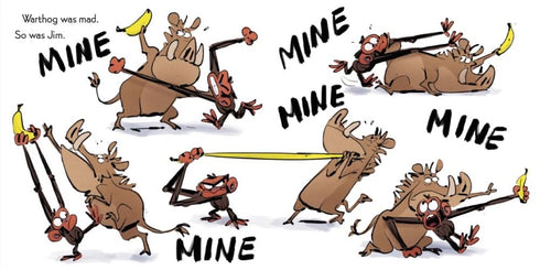 GRUMPY MONKEY MINE! - LANG. SUZANNE & MAX