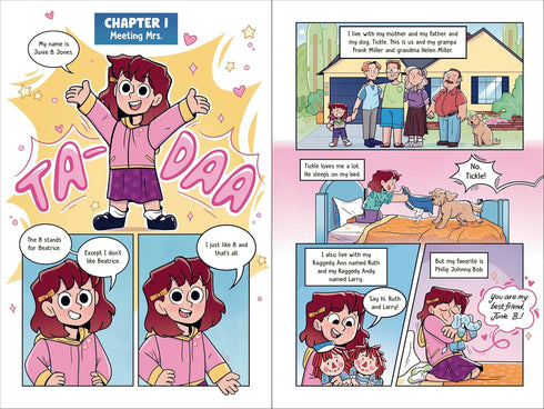 JUNIE B. JONES & THE STUPID SMELLY BUS: TEH GRAPHIC NOVEL - PARK, BARBARA; BEAM