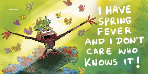 GRUMPY MONKEY SPRING FEVER - LANG, SUZANNE ; LANG, MAX