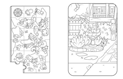 BLUEY: FUN AND GAMES: A COLORING BOOK - PENGUIN YOUNG READERS