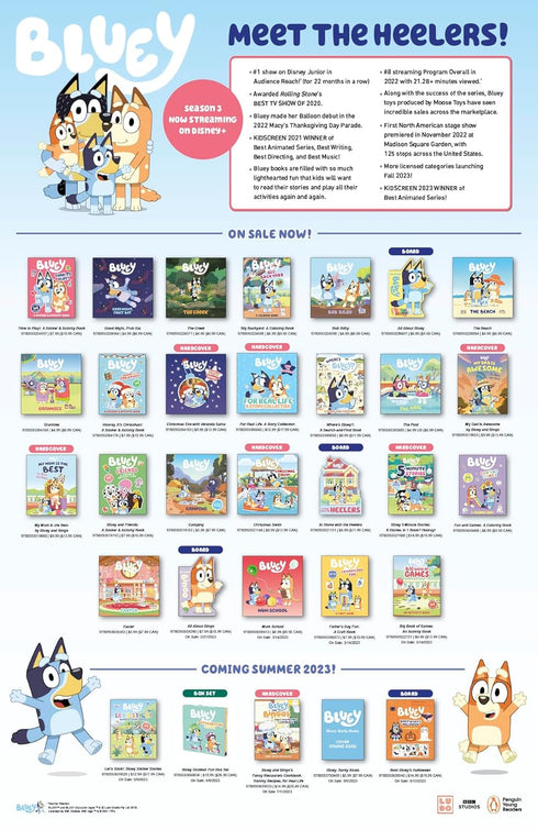 BLUEY: FUN AND GAMES: A COLORING BOOK - PENGUIN YOUNG READERS