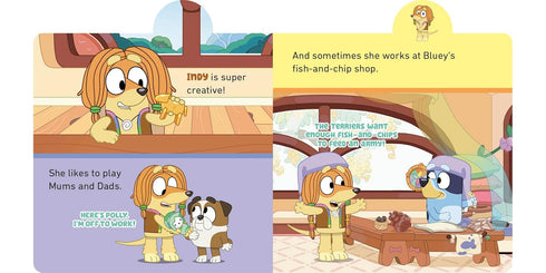 MEET BLUEY'S FREINDS: A TABBED BOARD BOOK - PENGUIN YOUNG READERS