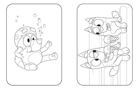 BLUEY: MERRY CHRISTMAS: A COLORING BOOK - PENGUIN YOUNG READERS