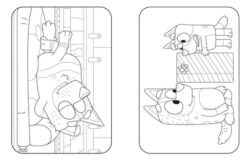 BLUEY: MERRY CHRISTMAS: A COLORING BOOK - PENGUIN YOUNG READERS