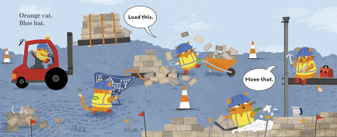 CATS IN CONSTRUCTION HATS - BARDHAN-QUALLEN. SUDIPTA; HERNANDEZ. LEEZA