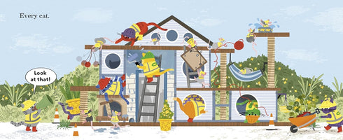 CATS IN CONSTRUCTION HATS - BARDHAN-QUALLEN. SUDIPTA; HERNANDEZ. LEEZA