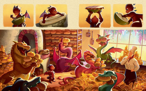 THE BAKERY DRAGON - KURTZ. DEVIN ELLE