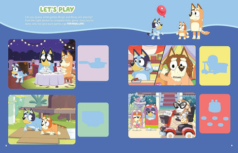BLUEY: SUPER STICKERS: AN ACTIVITY BOOK WITH OVER 400 STICKERS