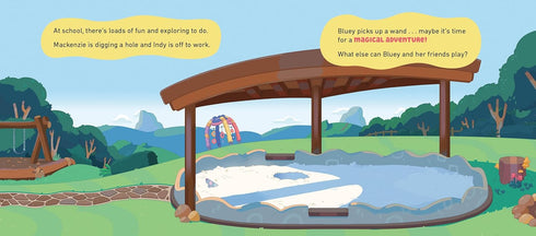 BLUEY: LET'S PLAY OUTSIDE!: A MAGNET BOOK - PENGUIN YOUNG READERS