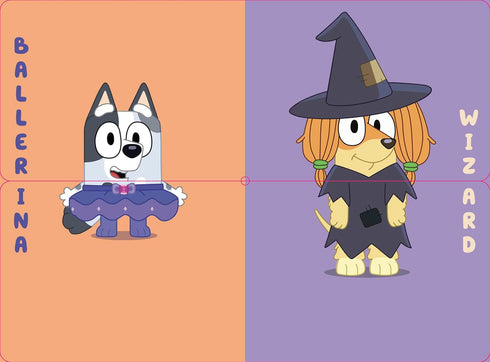 BLUEY'S HALLOWEEN MIX-AND-MATCH - PENGUIN YOUNG READERS