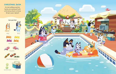 WHERE'S BLUEY? A CHRISTMAS: SEARCH-AND-FIND BOOK - PENGUIN YOUNG READERS